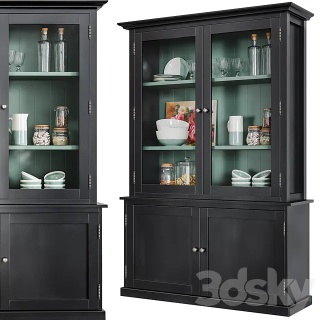 Alvina Solid Pine Dresser 3DModel