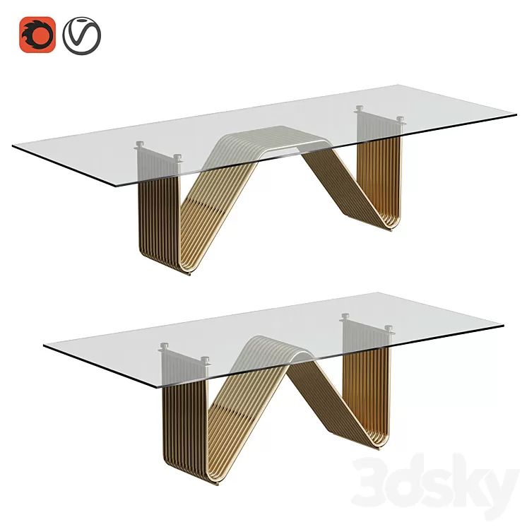 Alyson table 3D Model Free