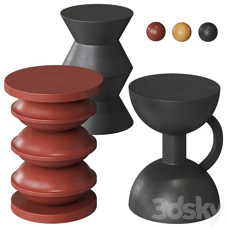 AM PM Table 3D Model Free