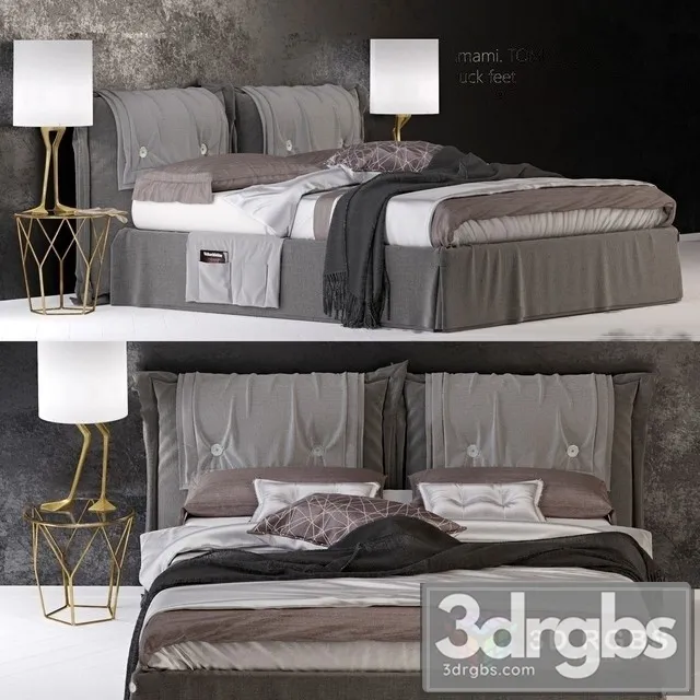 Amami Duck Feet Lamp Arbor 3D Model Free