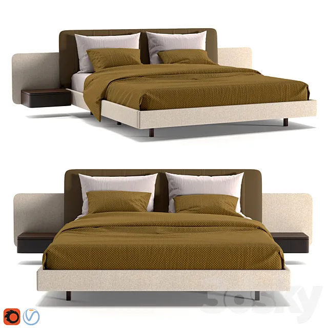 Amanda bed 3DModel