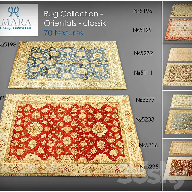 Amara Rug Collection - Orientals 3D Model