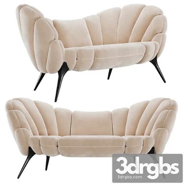 Amasunzu Sofa By Alma De Luce 4 3D Model Free