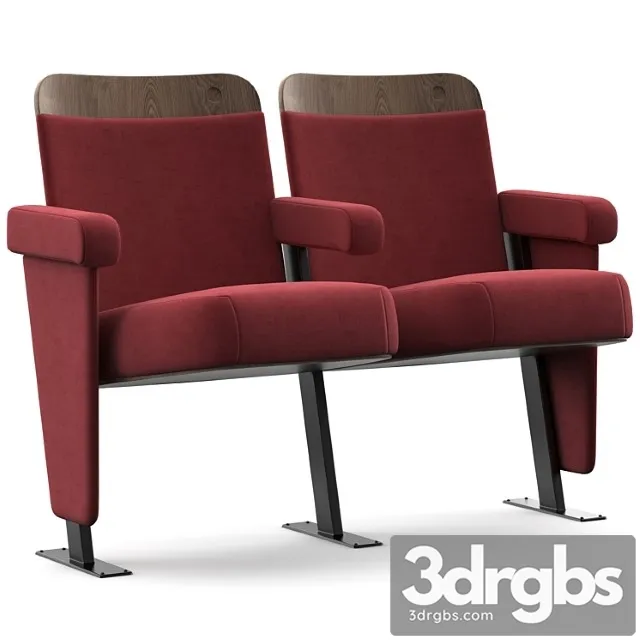 Ambassador Evertaut Auditorium Theatre Chair 3D Model Free