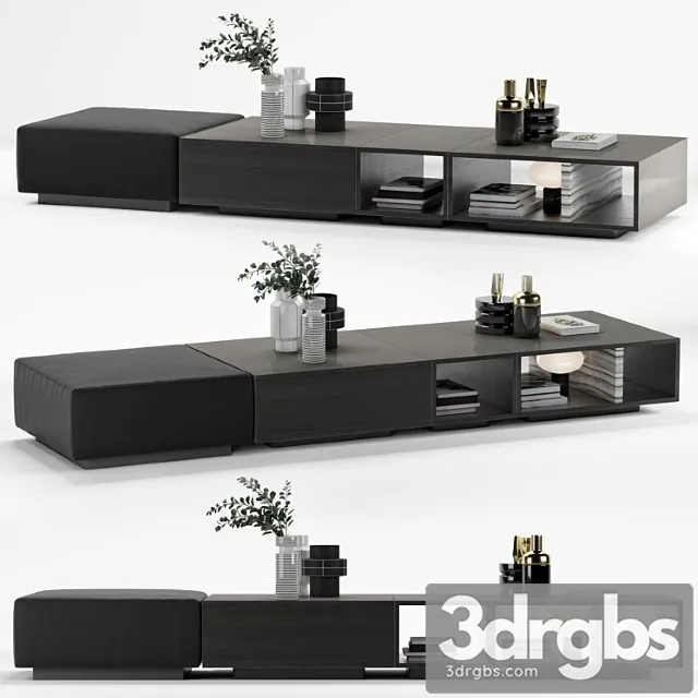 Amber decoration set 2 3D Model Free