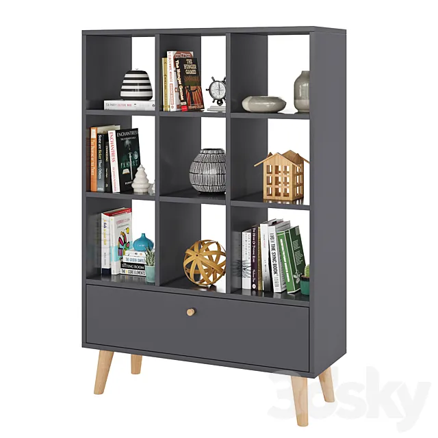 Amberson shelving 3D Model
