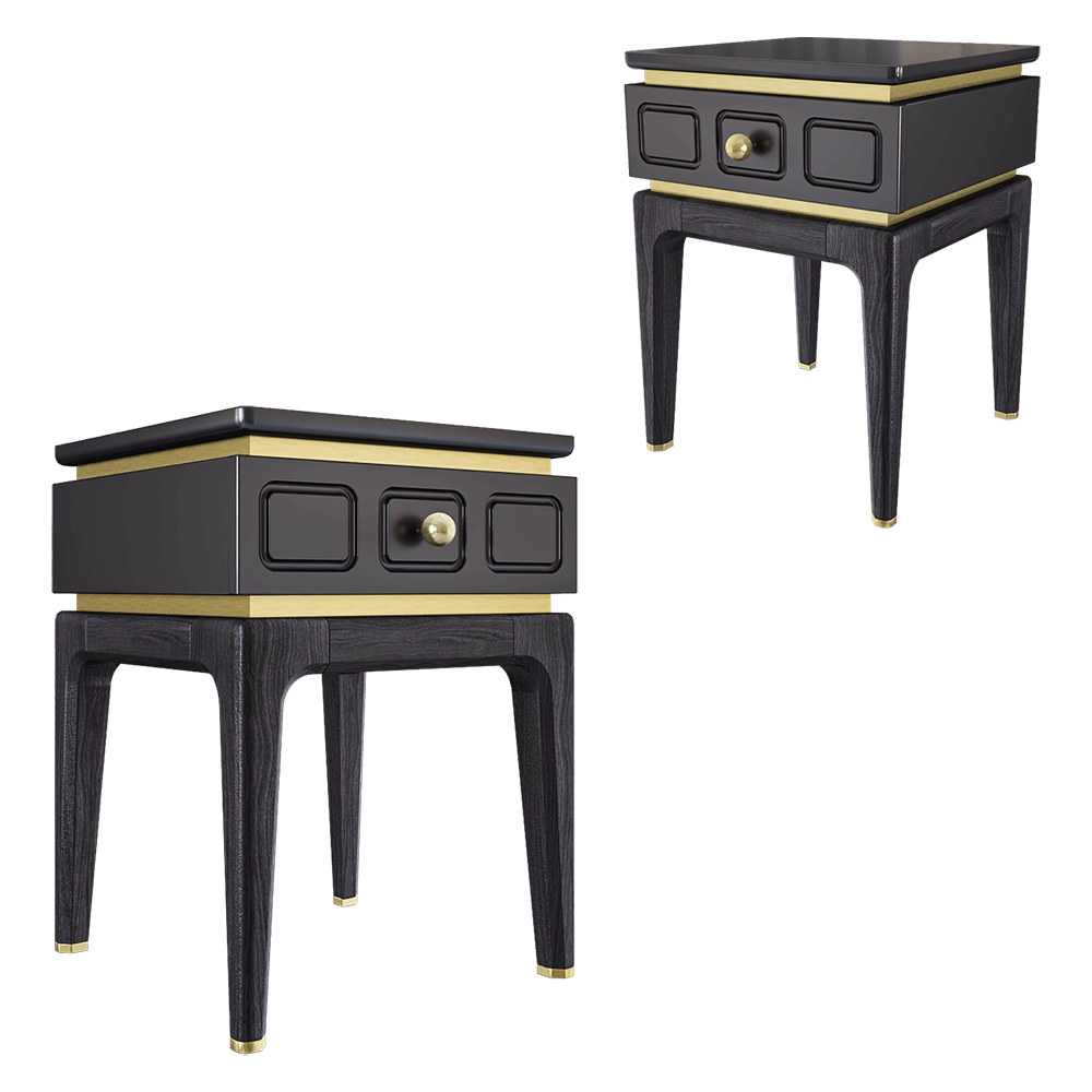 Ambicioni - Bedside cabinet Stelvio 3D Model