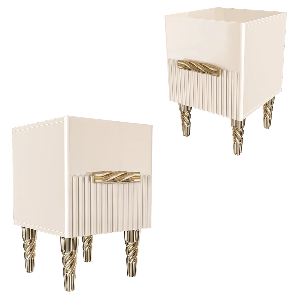 Ambicioni - Bedside table Auronzo 3D Model