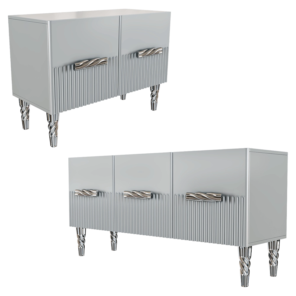 Ambicioni - Chest of drawers Auronzo 3 3D Model