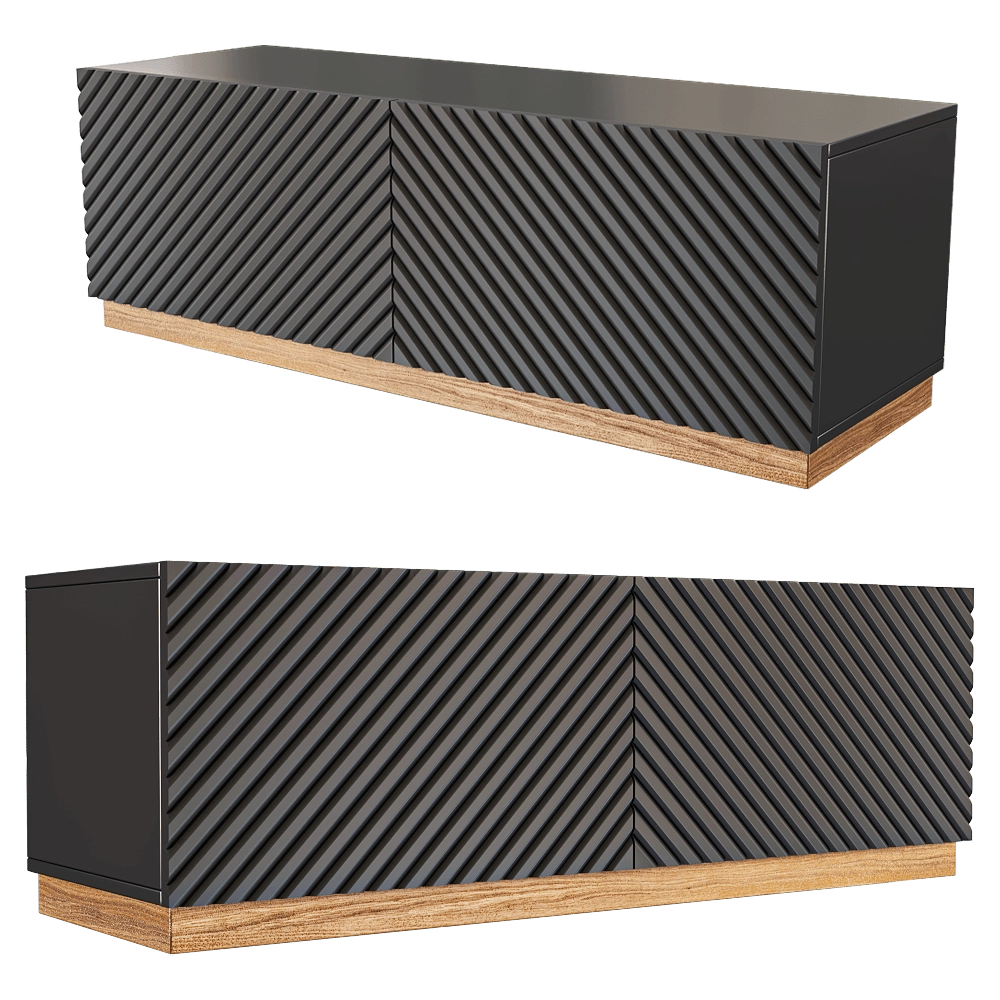 Ambicioni - Chest of drawers Contorno 3D Model