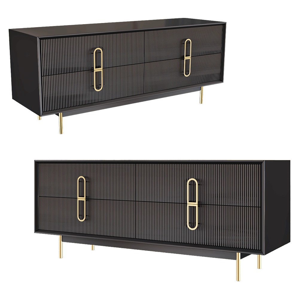 Ambicioni - Chest of drawers Lamar 3D Model