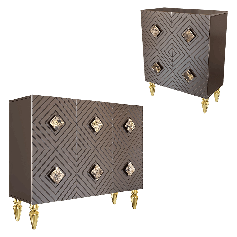 Ambicioni - Chest of drawers Lanotti 2 3D Model