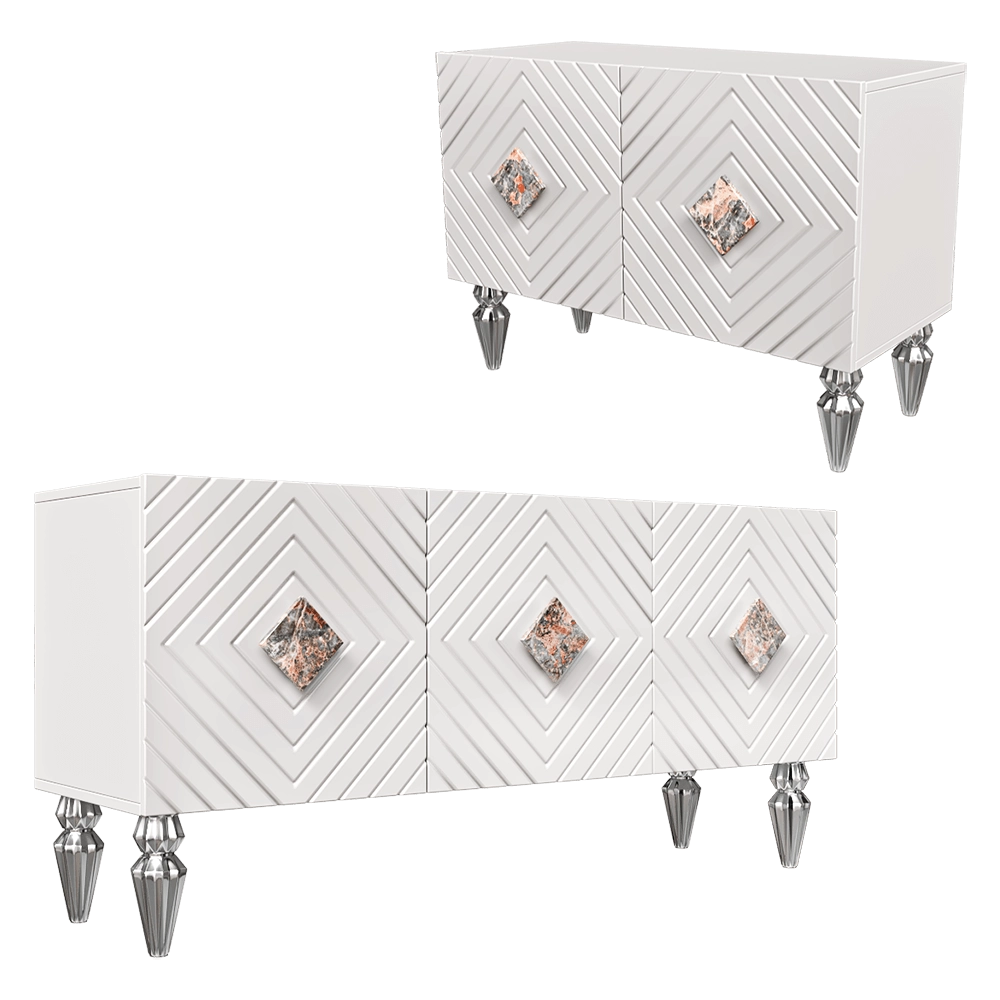 Ambicioni - Chest of drawers Lanotti 3D Model