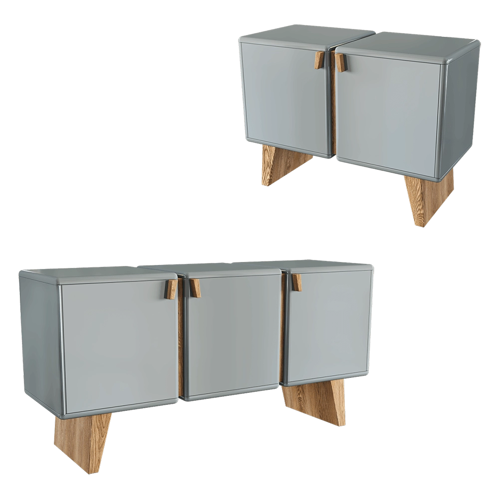 Ambicioni - Chest of drawers Senzo 3D Model