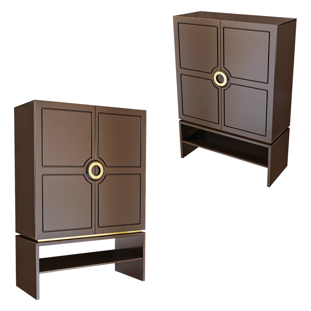 Ambicioni - Wardrobe-chest of drawer Santro 3D Model