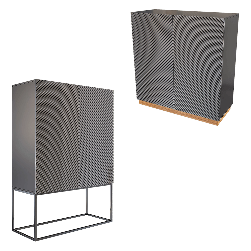 Ambicioni - Wardrobe Contorno 3D Model