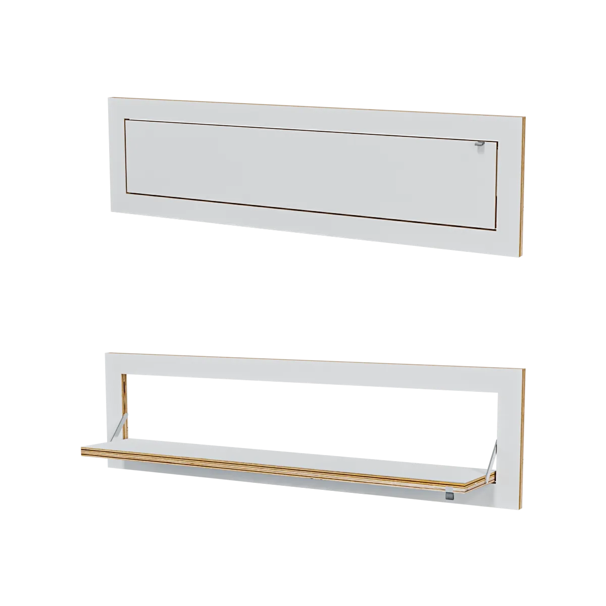 AMBIVALENZ - Fläpps folding shelf  - FL240002 3D Model