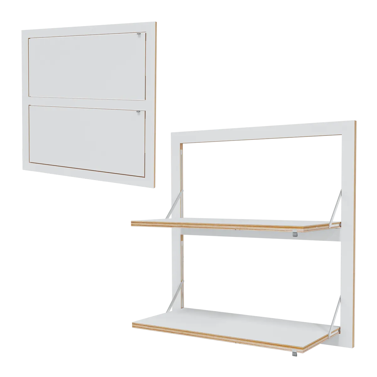 AMBIVALENZ - FLÄPPS wall-mounted shelf - FL220002 3D Model