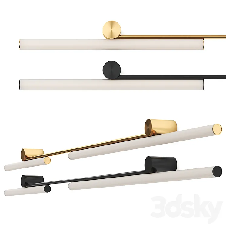 Ambrosia Marset Wall Lamp 3D Model Free