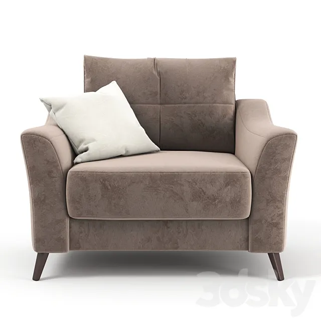 Amelie's chair from Hoff 3D Model