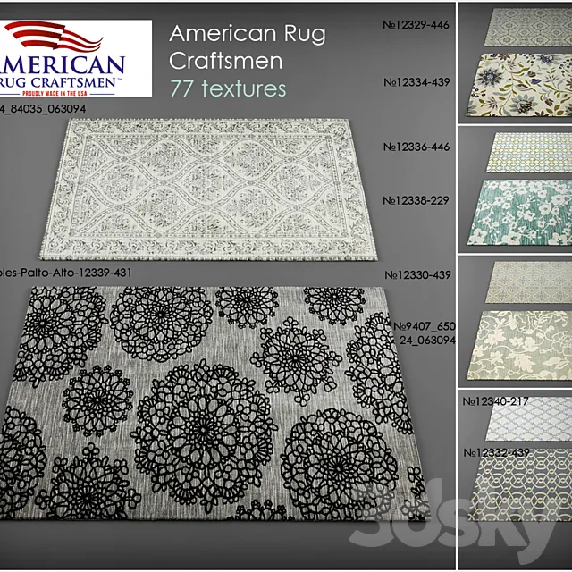 AmericanRugCraftsmen rugs 3D Model