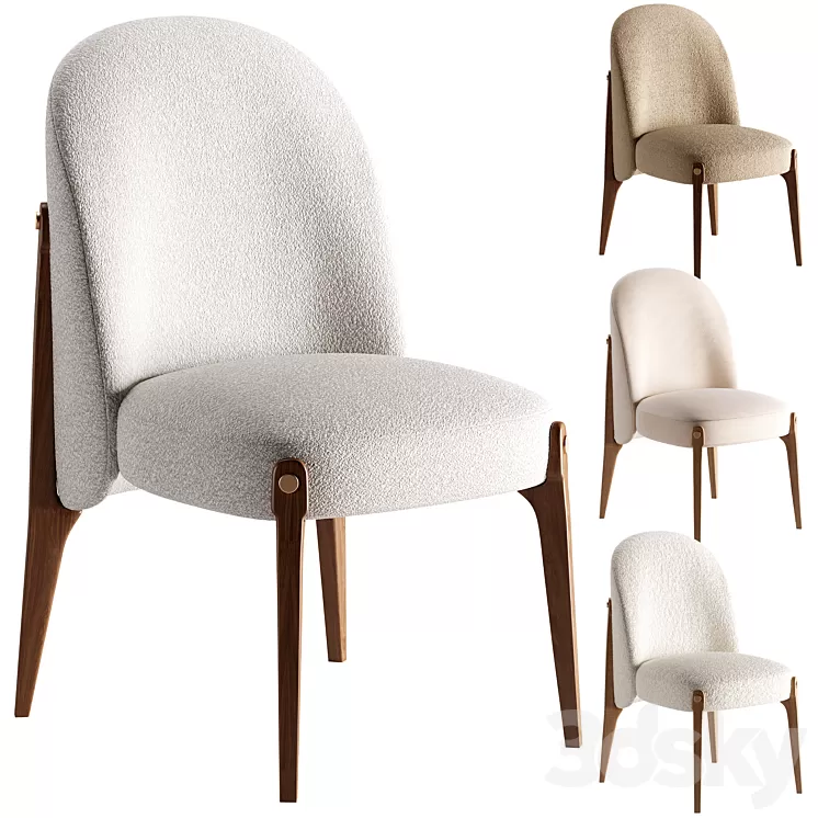 AMES DINING CHAIR 3D Model Free