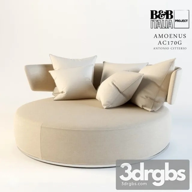 Amoenu Sofa 3D Model Free