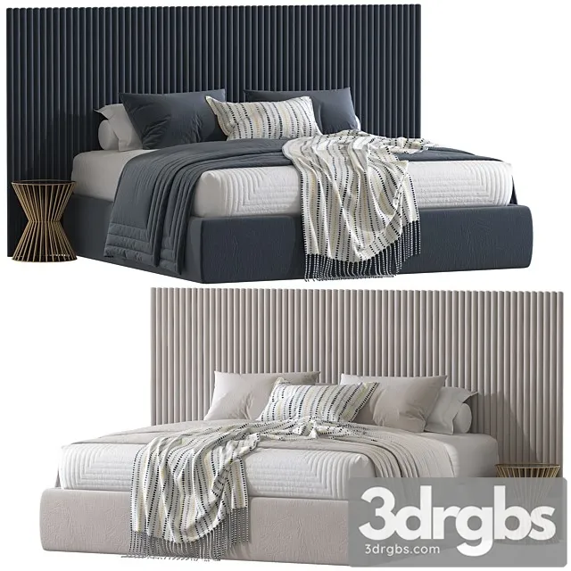 AMORE BEDS 3D Model Free