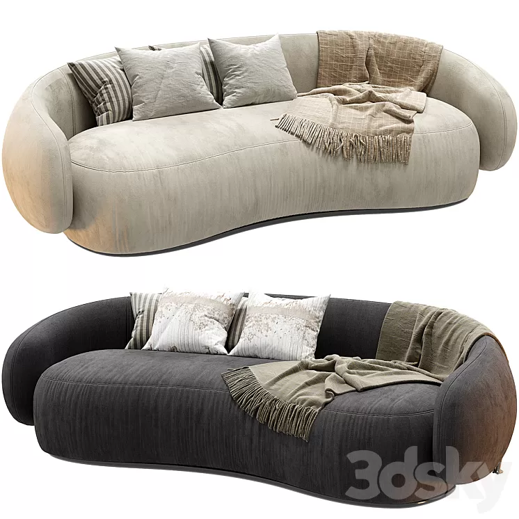 Amore Sofa By Eichholtz 3D Model