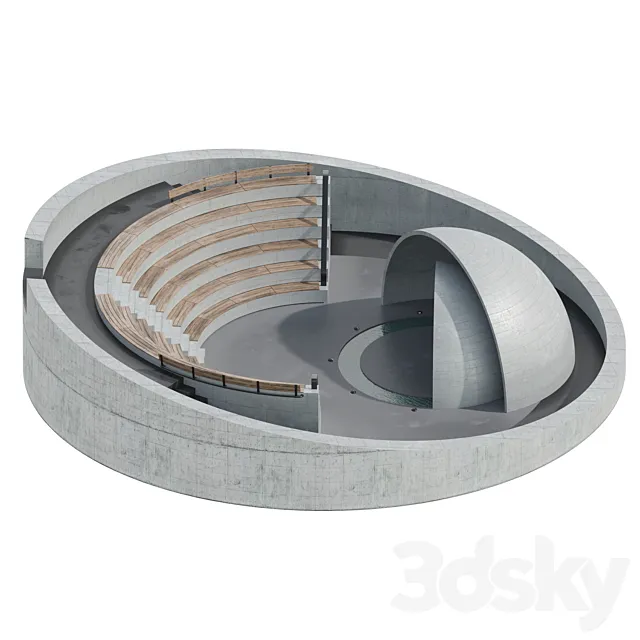 Amphitheater 3D Model