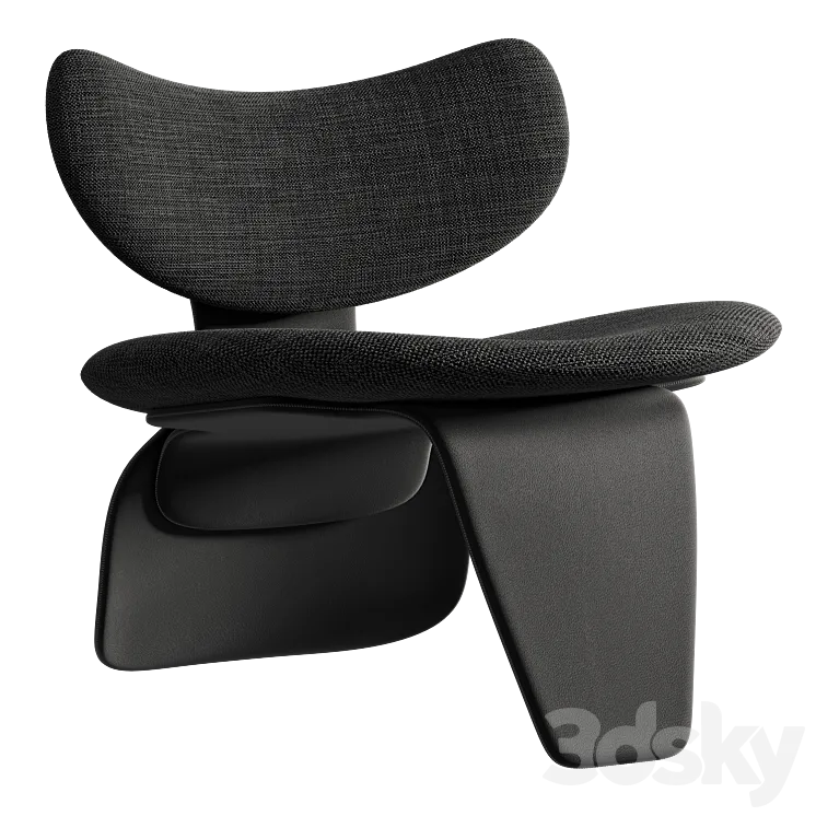 Ampulheta armchair by Mauricio Coelho 3D Model Free