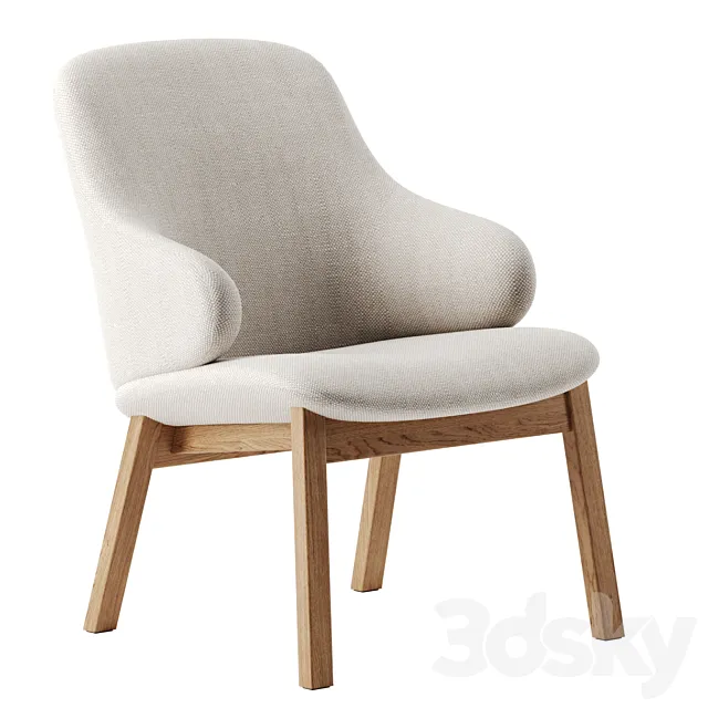 Amstelle armchair by Swedese 3D Model