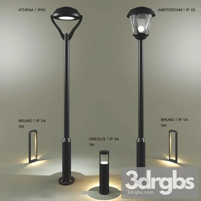 Amsterdam Athena Oreolis Bruno 3D Model Free