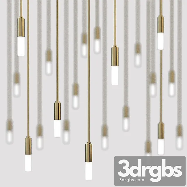 Amuneal Drop Light American Street Showroom 1 3D Model Free