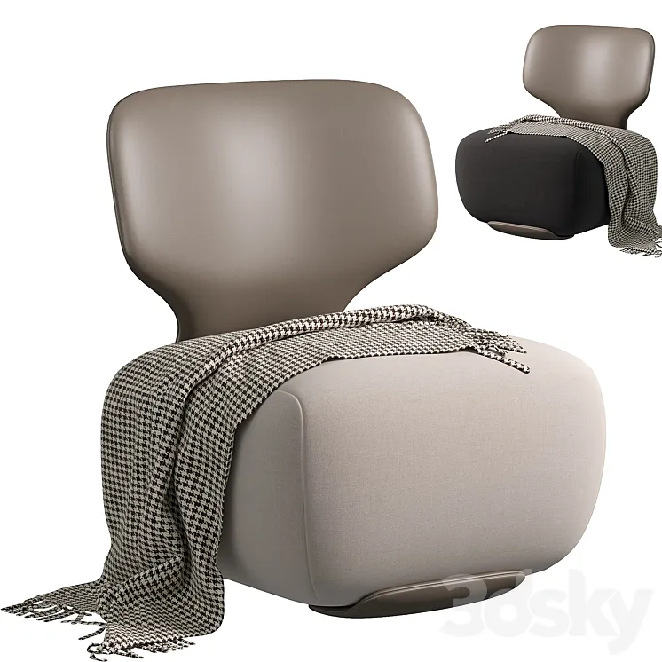 Amur Noa Chair 3D Model Free