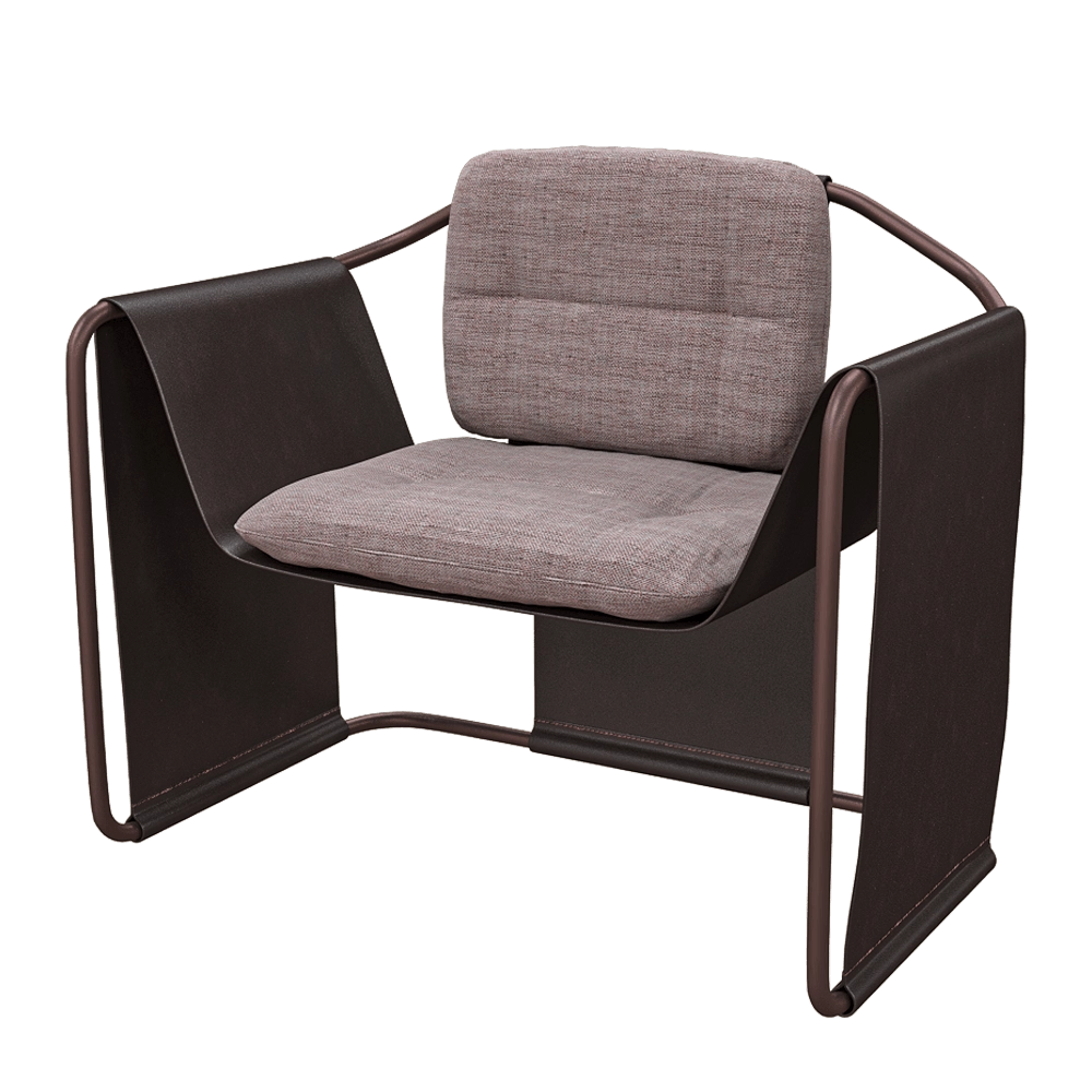 Amura - Armchair Kimono 3D Model