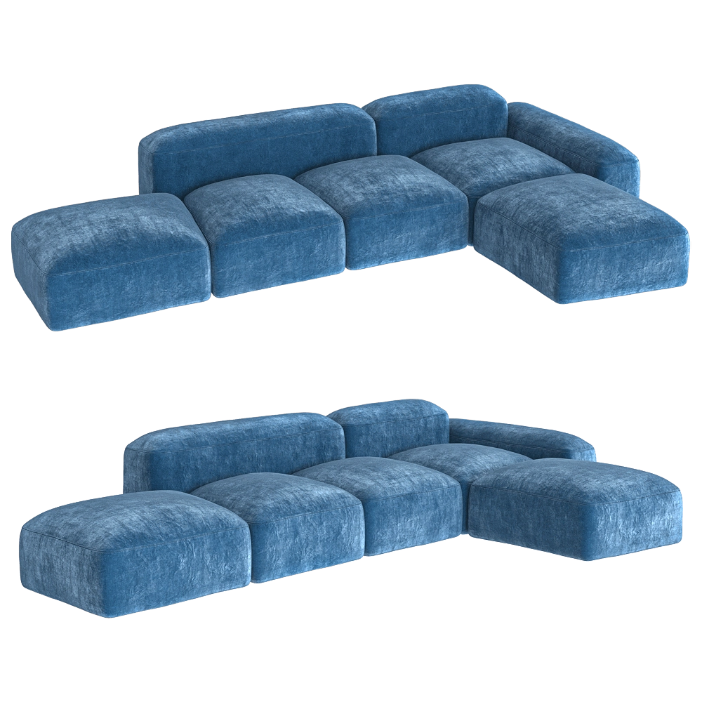 Amura - Modular sofa Lapis 3D Model