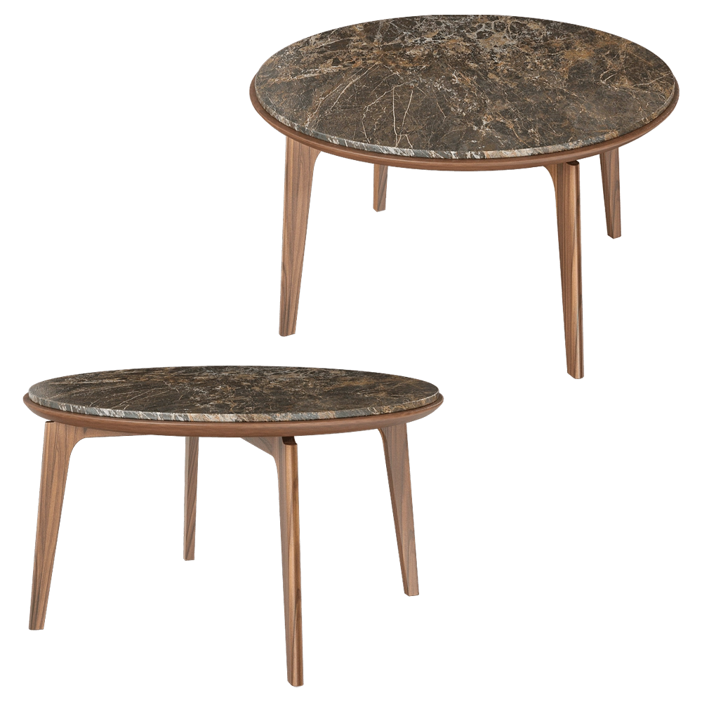 Amura - Round coffee table Olga 3D Model