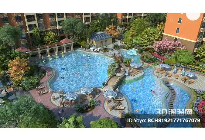 Amusement Park for Kid - 3D Model - 012