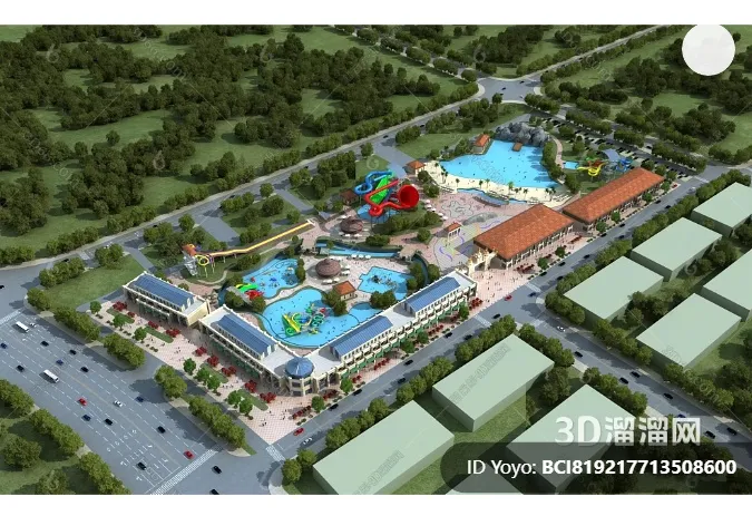 Amusement Park for Kid - 3D Model - 029