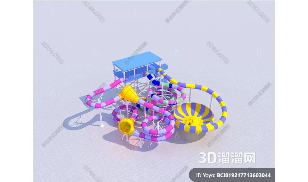 Amusement Park for Kid - 3D Model - 030