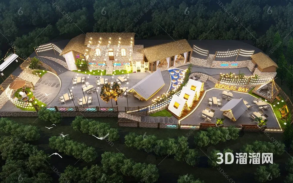 Amusement Park for Kid - 3D Model - 033