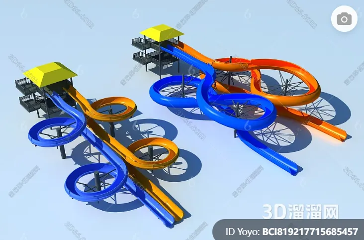 Amusement Park for Kid - 3D Model - 045