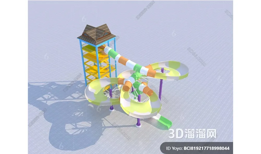 Amusement Park for Kid - 3D Model - 070