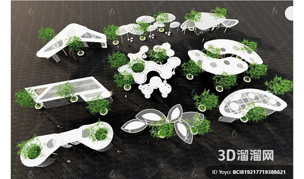 Amusement Park for Kid - 3D Model - 075