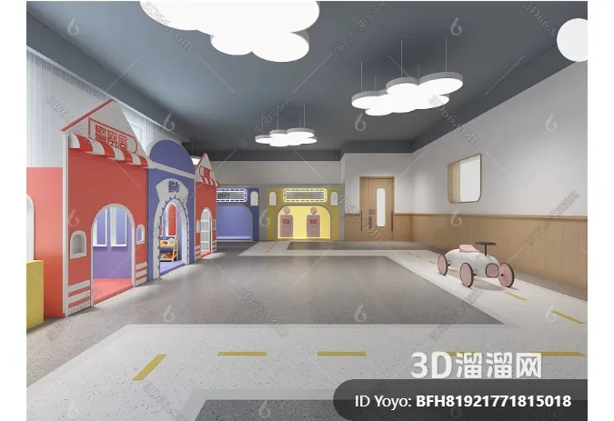 Amusement Park for Kid - 3D Model - 102