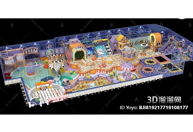 Amusement Park for Kid - 3D Model - 108