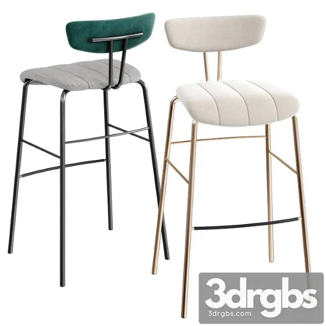 Amy High Stool 3D Model Free