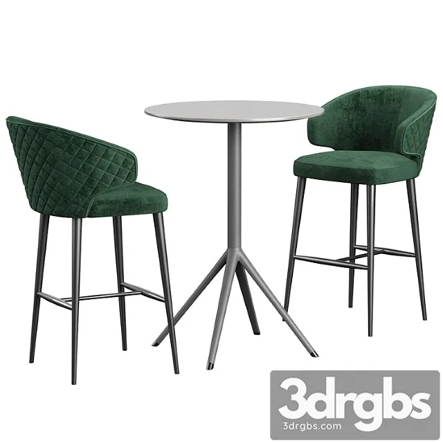 Amy Stul Konyshev Otx Stol 3D Model Free