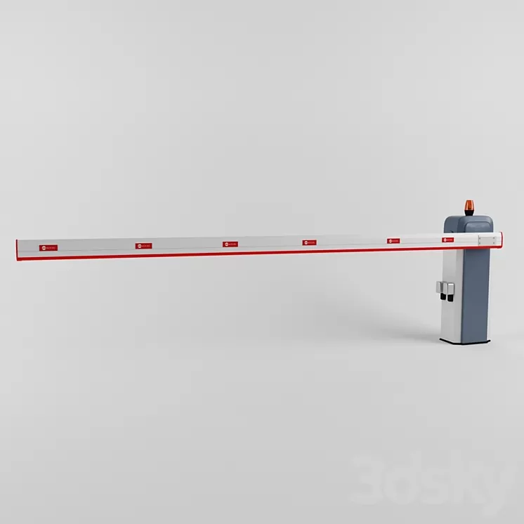 AN Motors barrier 3D Model